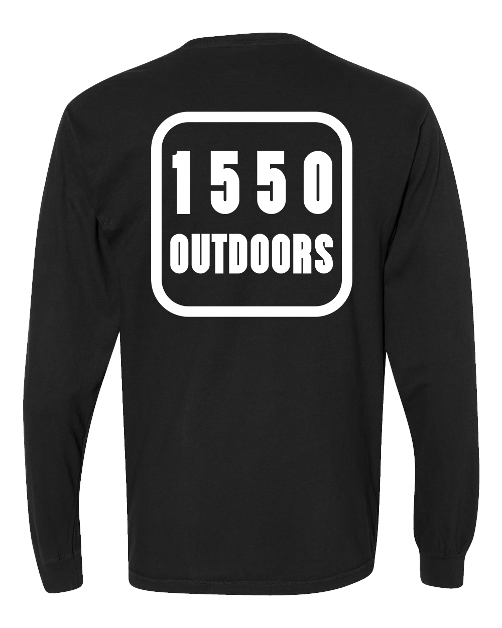 1550 - Long Sleeve Pocket Logo Tee