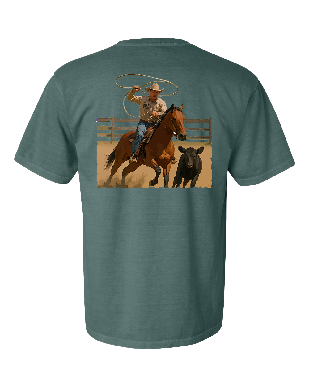 Rope and Ride Pocket Tee