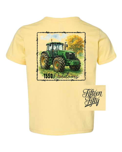 Big Green Tractor Toddler Tee