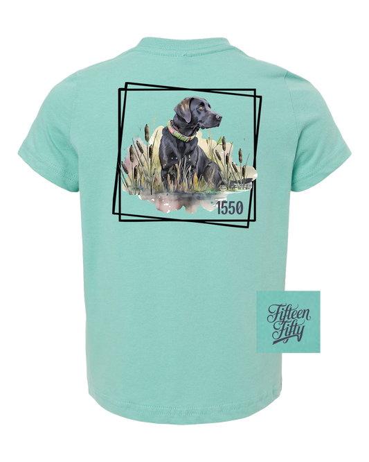Black Lab Toddler Tee