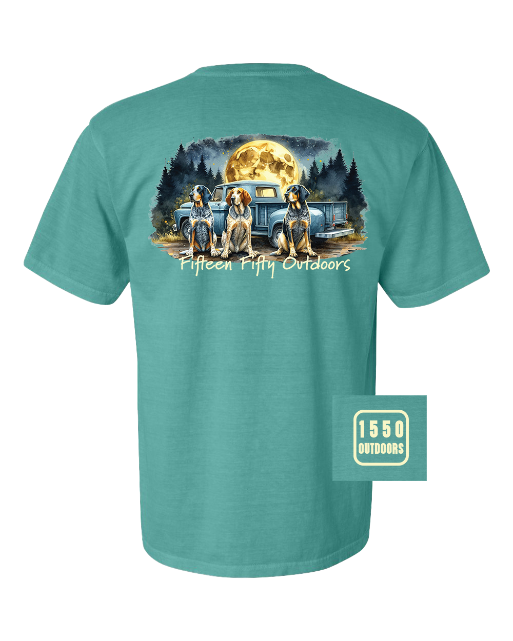 Blue Tick Moon Pocket Tee