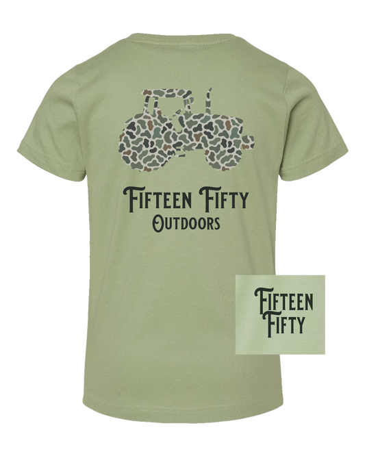 Camo Tractor Toddler Tee