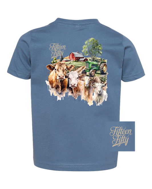 Cow Farm Toddler Tee