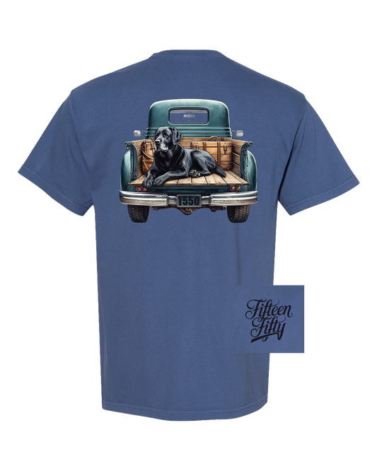 Dog in Truck Bed Pocket Tee