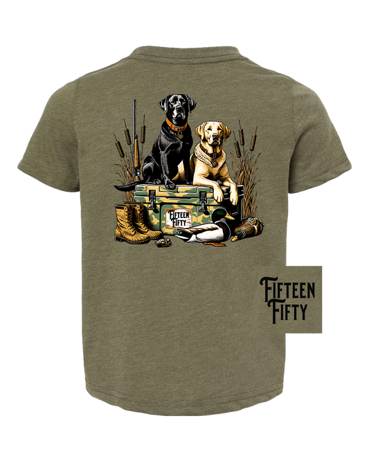 Dogs on Cooler Toddler Tee