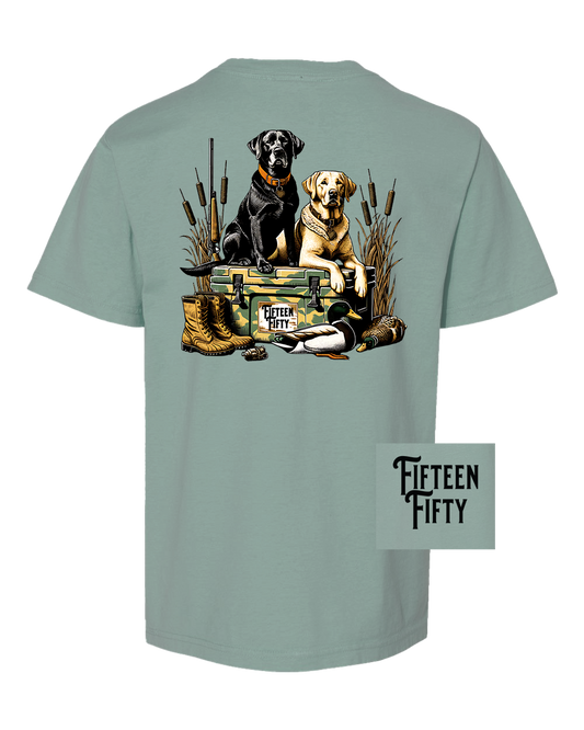Dogs on Cooler Youth Tee