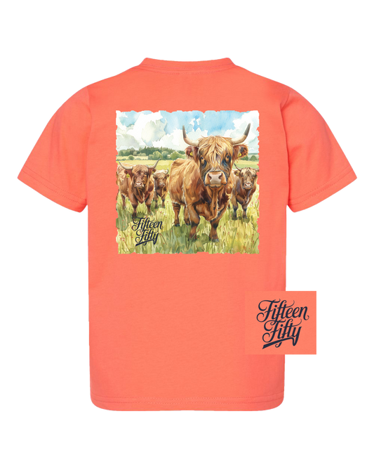 Highland Cows Toddler Tee