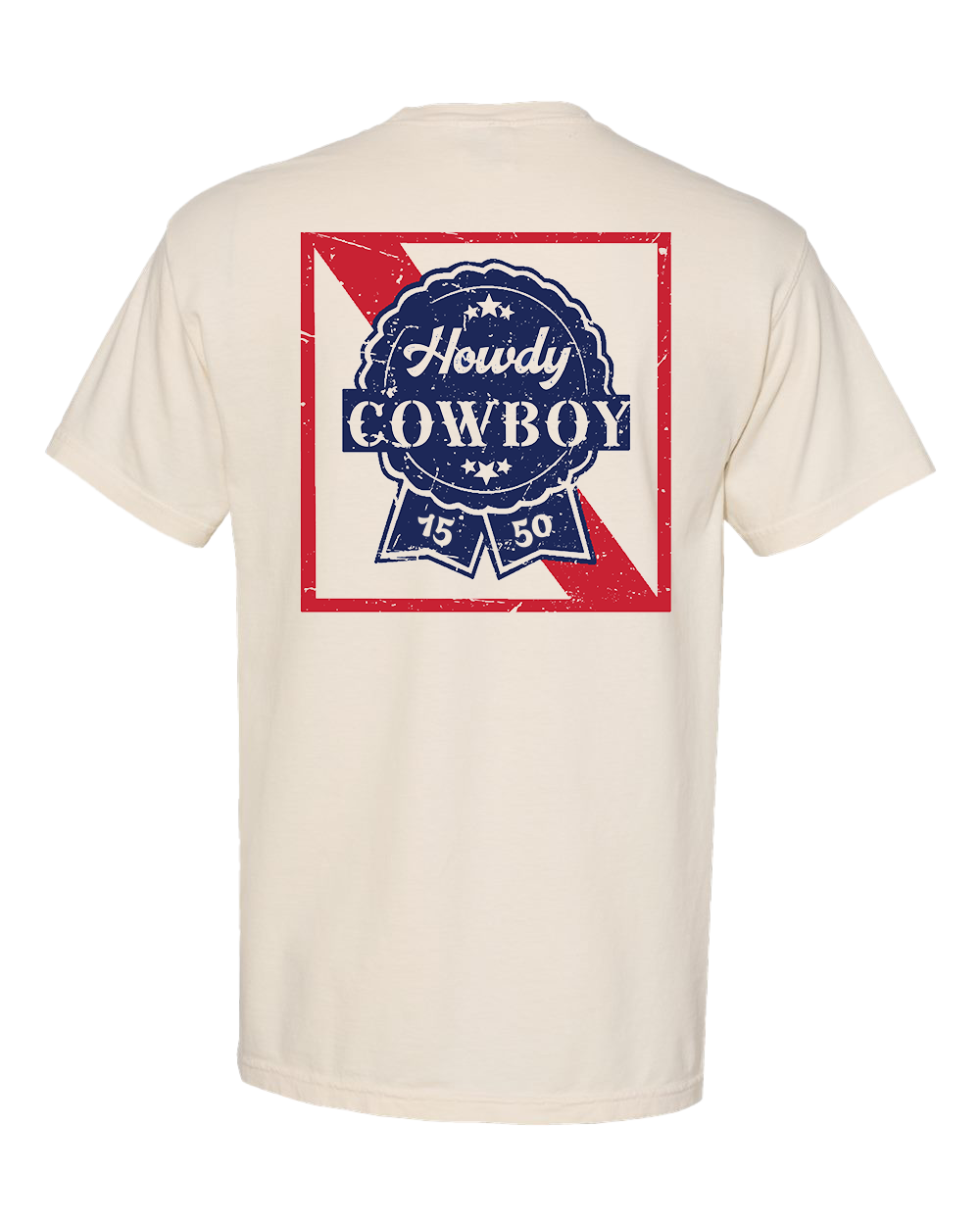 Howdy Cowboy Pocket Tee