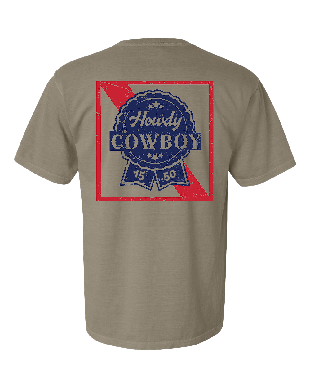 Howdy Cowboy Pocket Tee