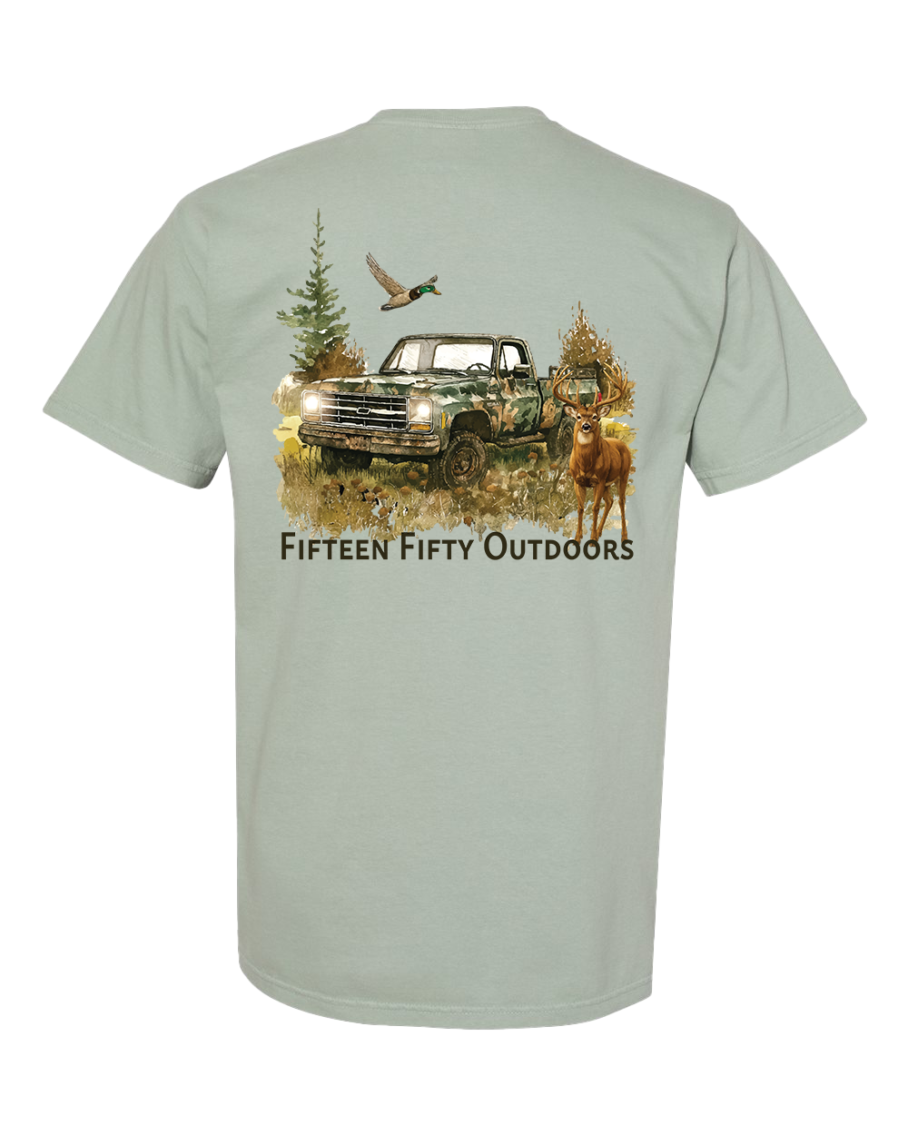 Hunt Truck Pocket Tee