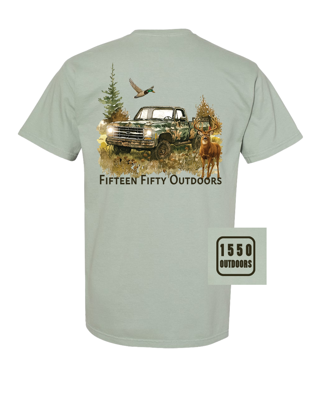 Hunt Truck Pocket Tee