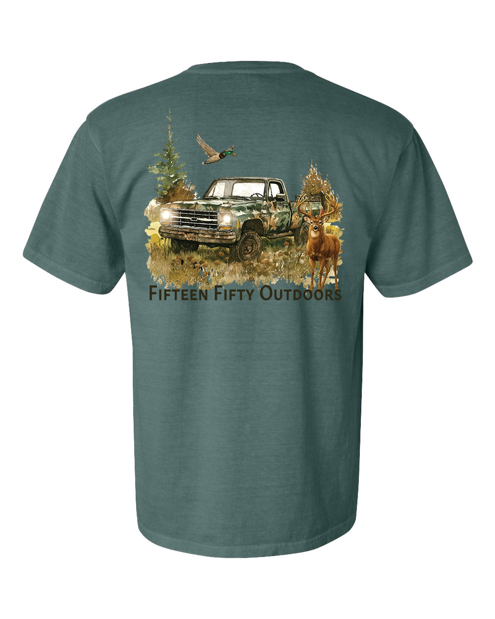 Hunt Truck Pocket Tee