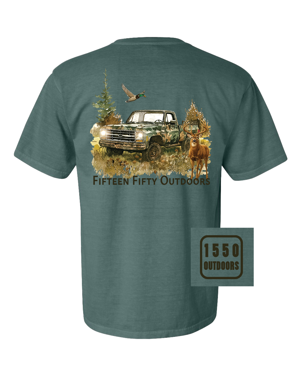 Hunt Truck Pocket Tee