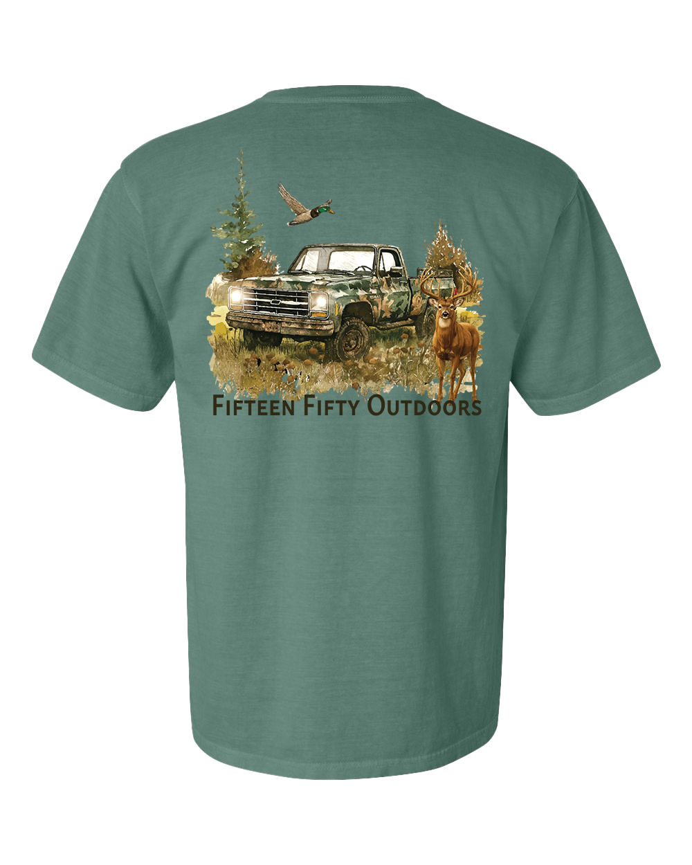 Hunt Truck Pocket Tee