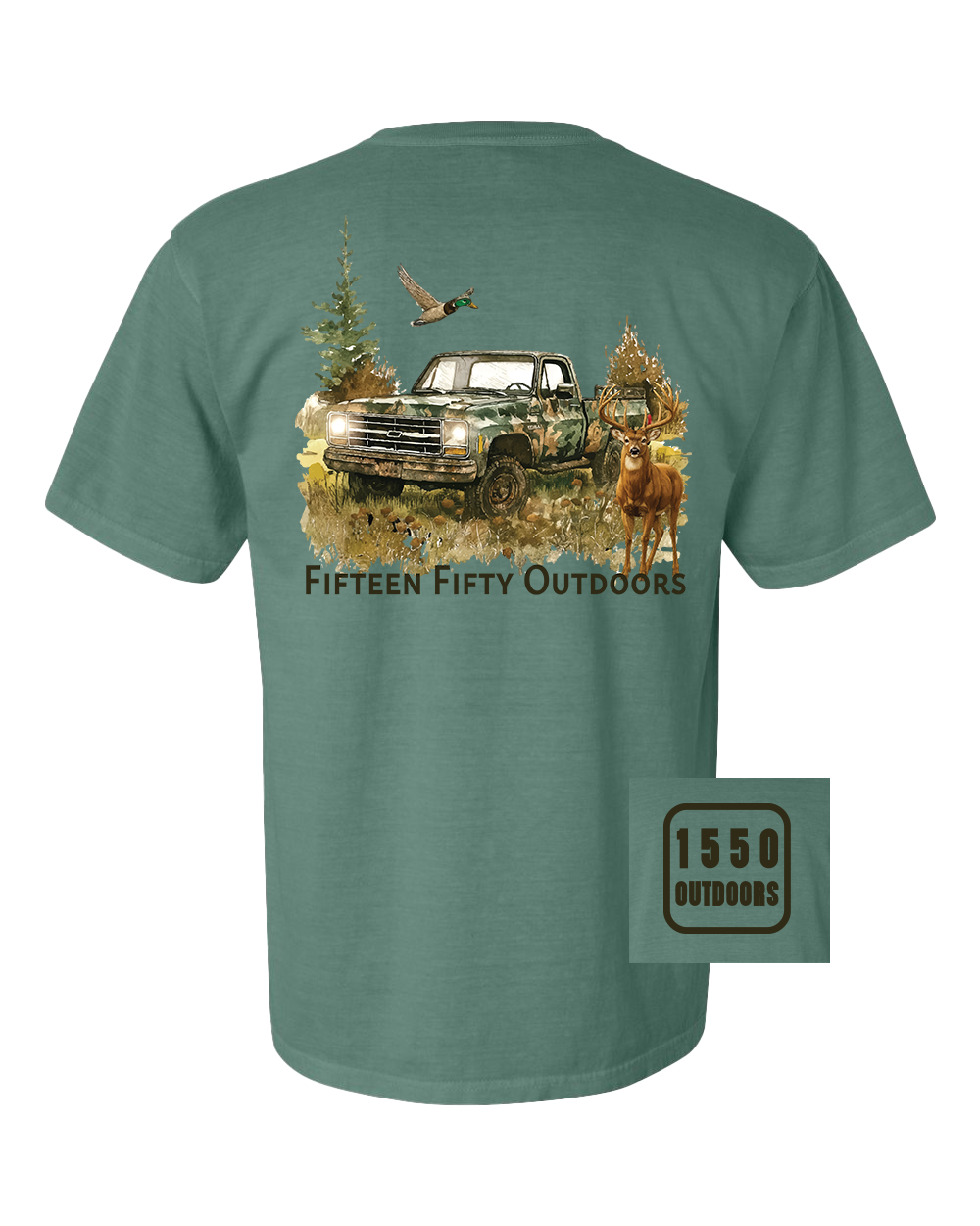 Hunt Truck Pocket Tee