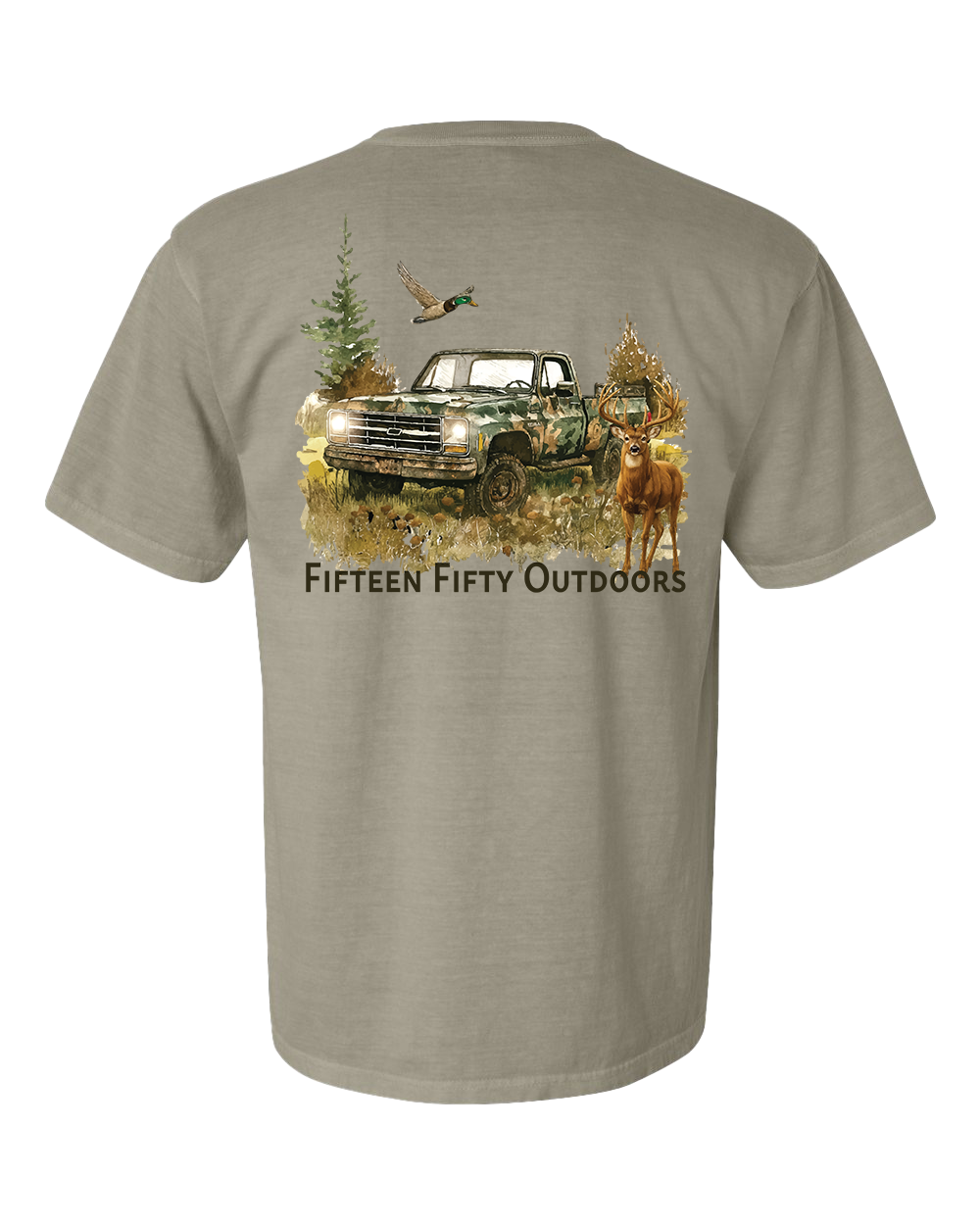 Hunt Truck Pocket Tee