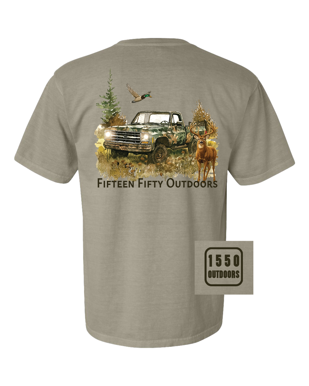 Hunt Truck Pocket Tee