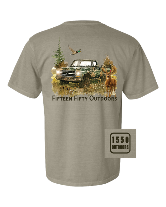 Hunt Truck Pocket Tee