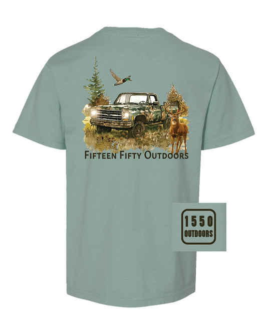 Hunt Truck Youth Tee