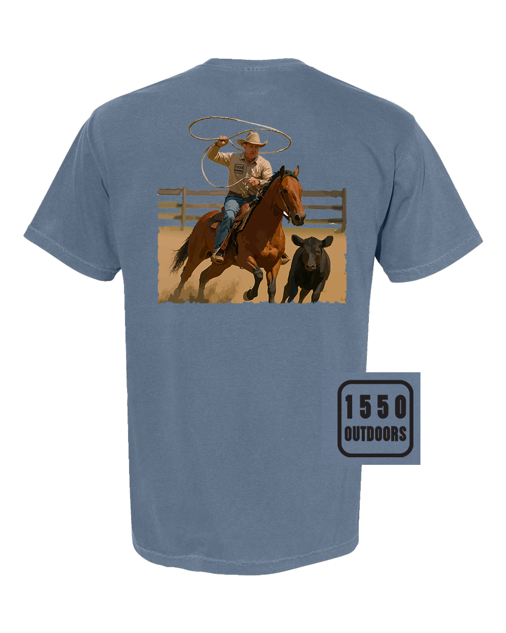 Rope and Ride Pocket Tee