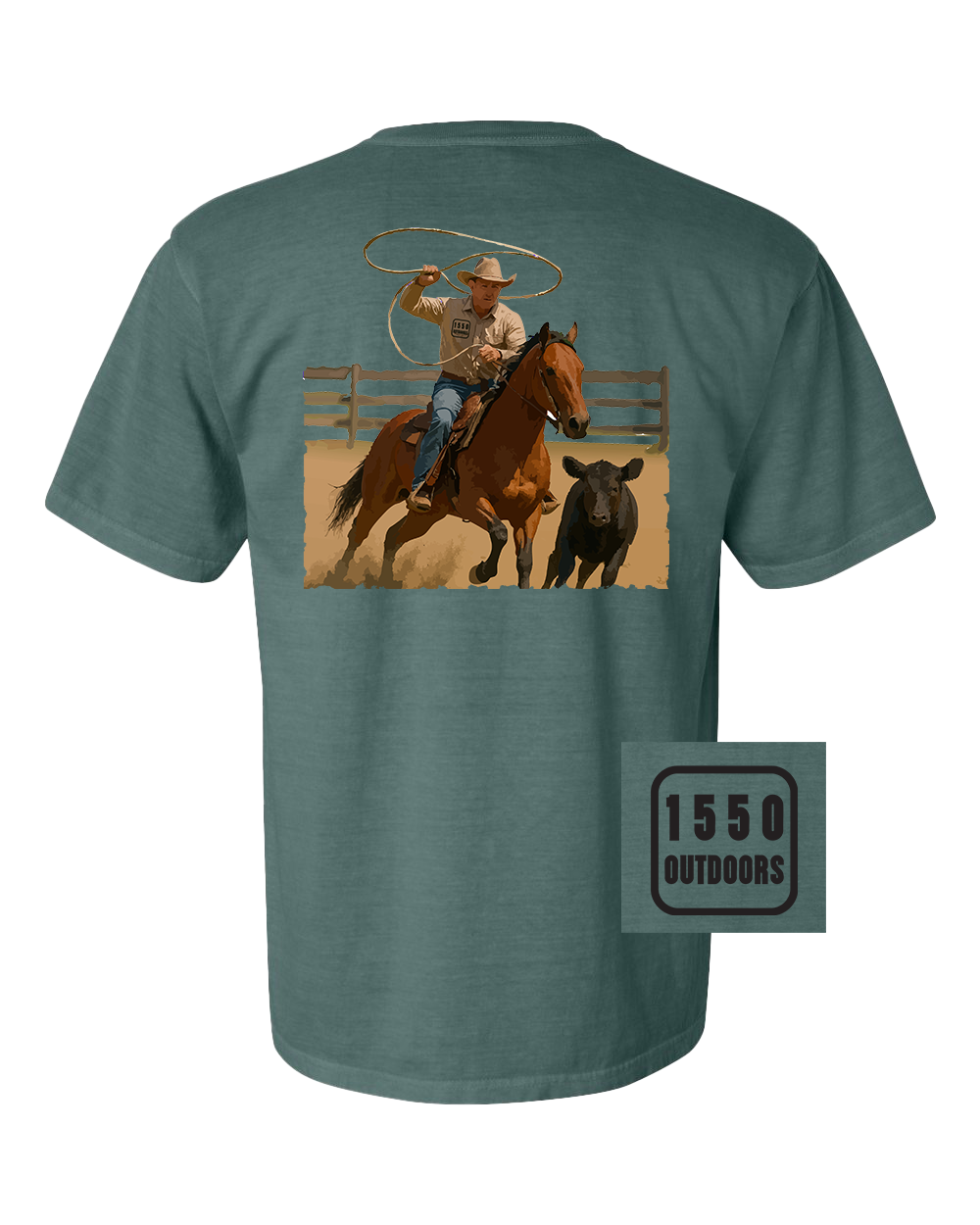 Rope and Ride Pocket Tee