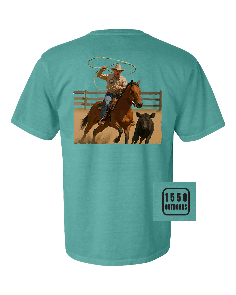 Rope and Ride Pocket Tee
