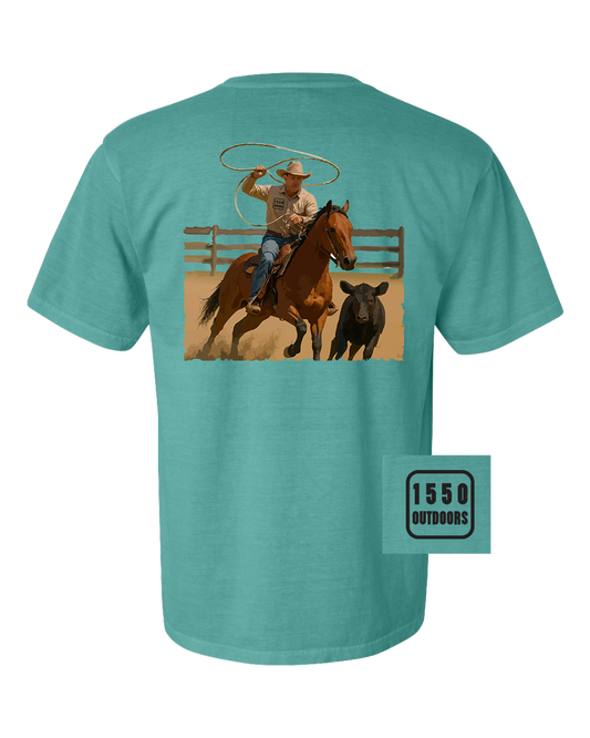 Rope and Ride Pocket Tee