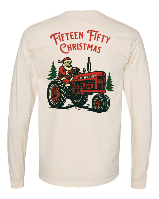 Fifteen Fifty Santa Tractor LS Tee