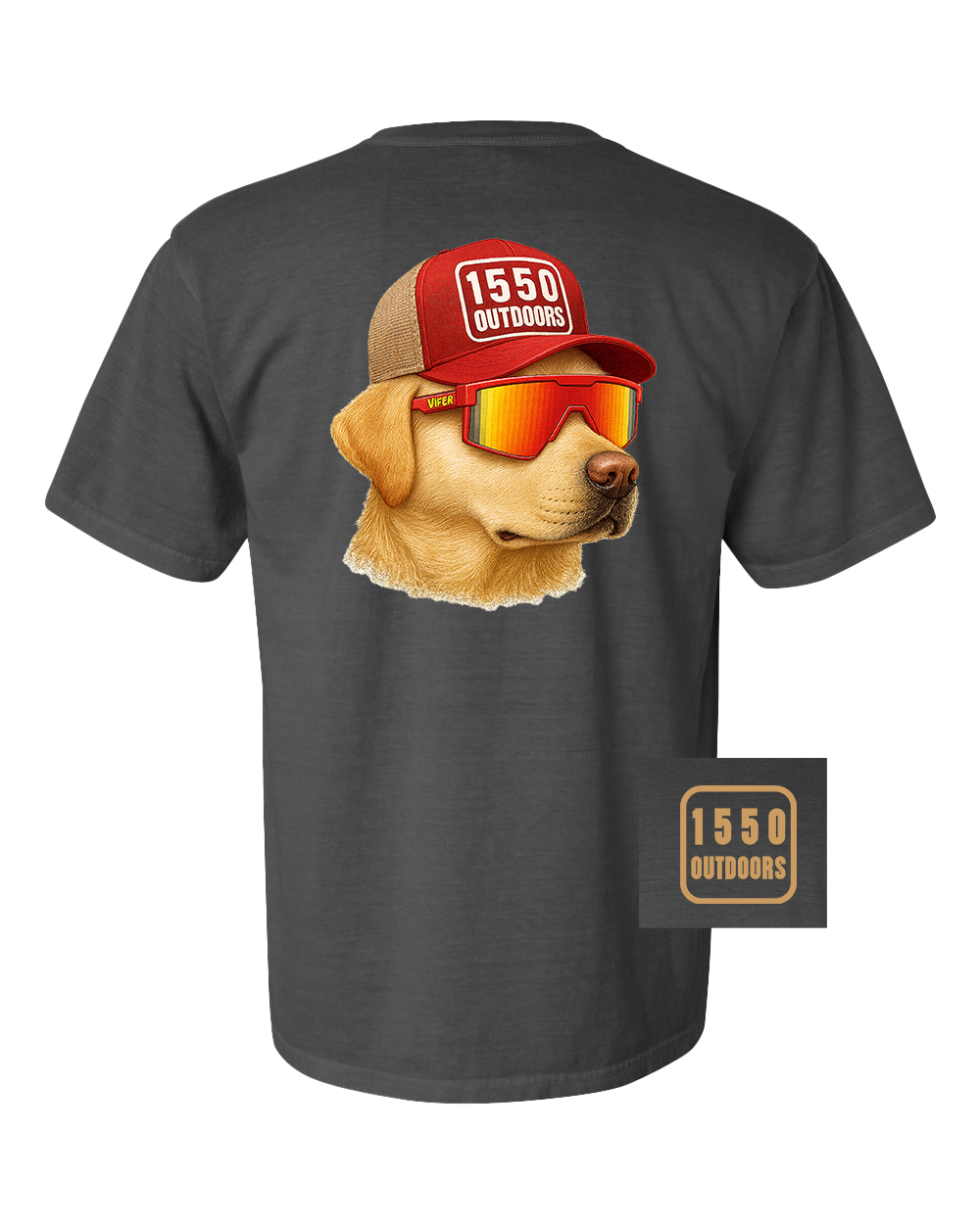 Trucker Hat Dog Youth Tee