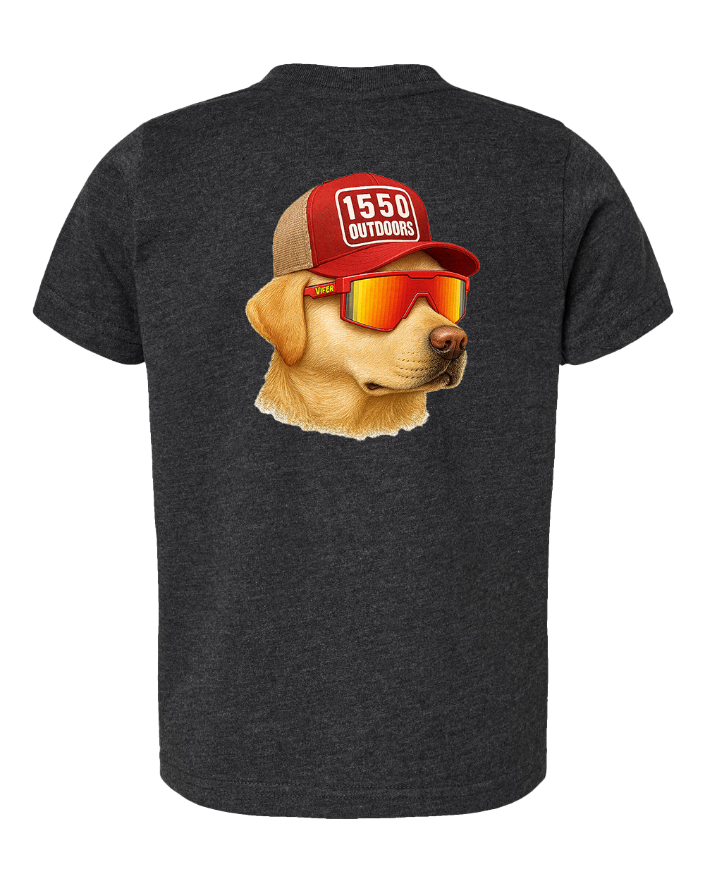 Trucker Hat Dog Toddler Tee