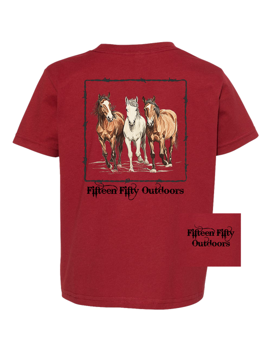 Wild Horses Toddler Tee