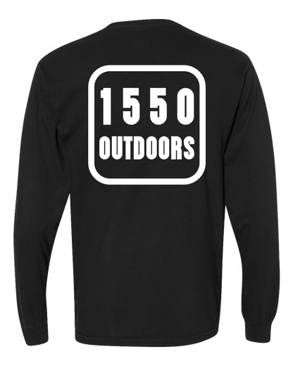1550 - Long Sleeve Pocket Logo Tee