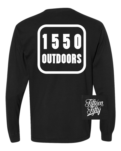 1550 - Long Sleeve Pocket Logo Tee