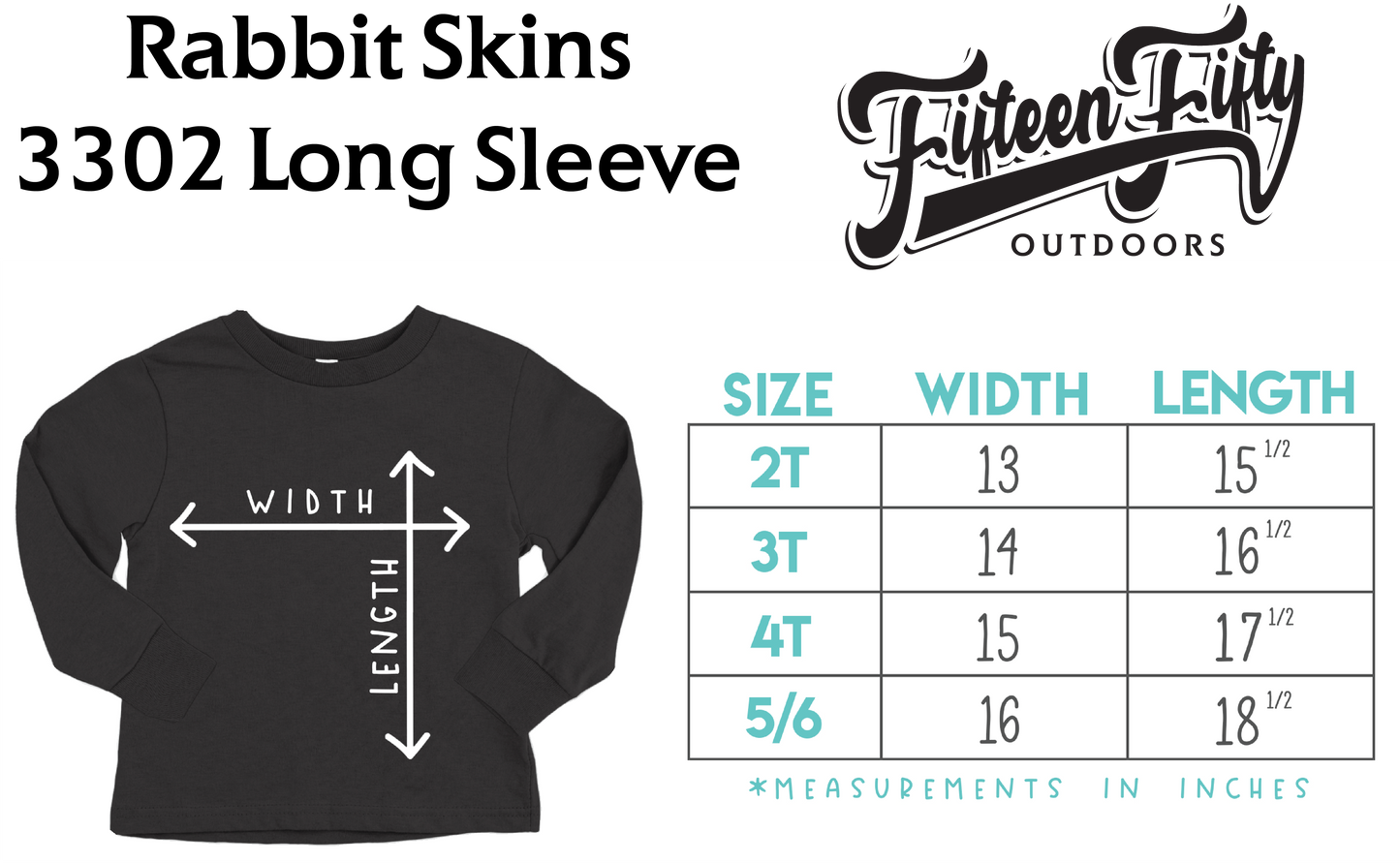 Fifteen Fifty Logo LS Toddler Tee
