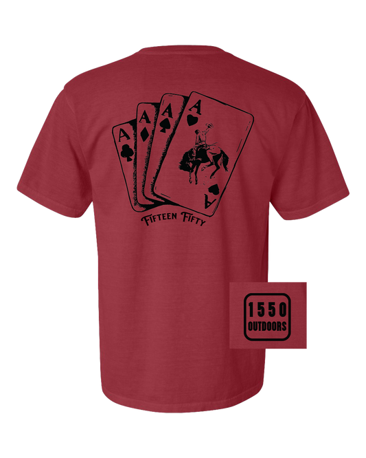 4 Aces Pocket Tee