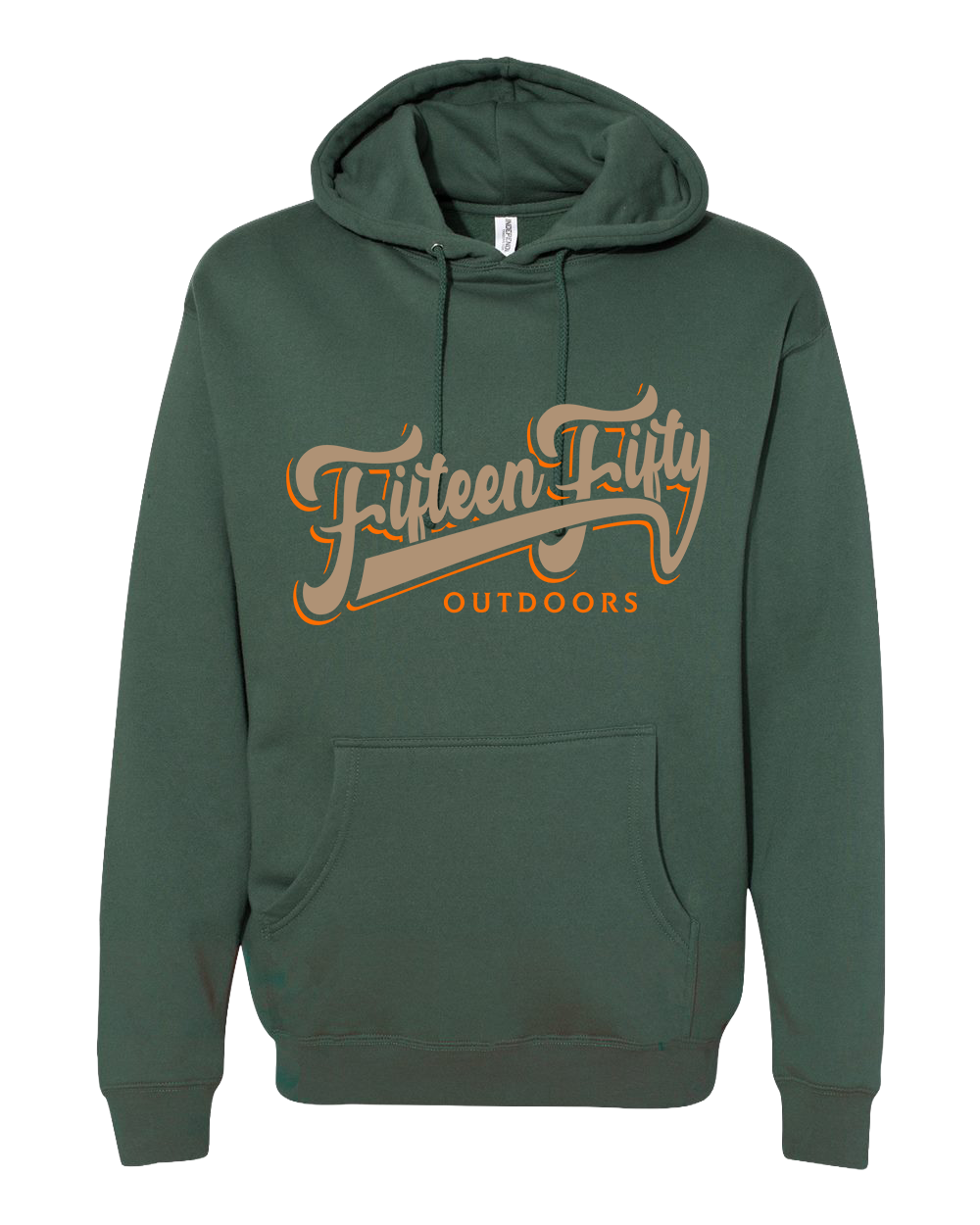 Fifteen Fifty Outdoors Tan Logo Hoodie