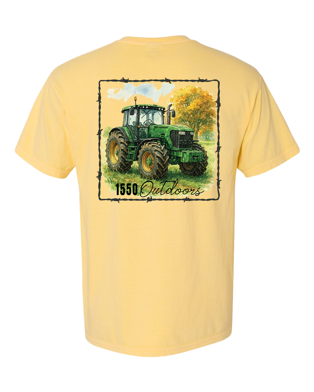Big Green Tractor Pocket Tee
