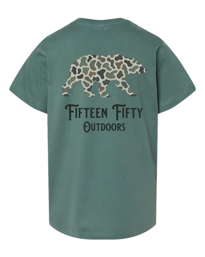 Camo Bear Toddler Tee