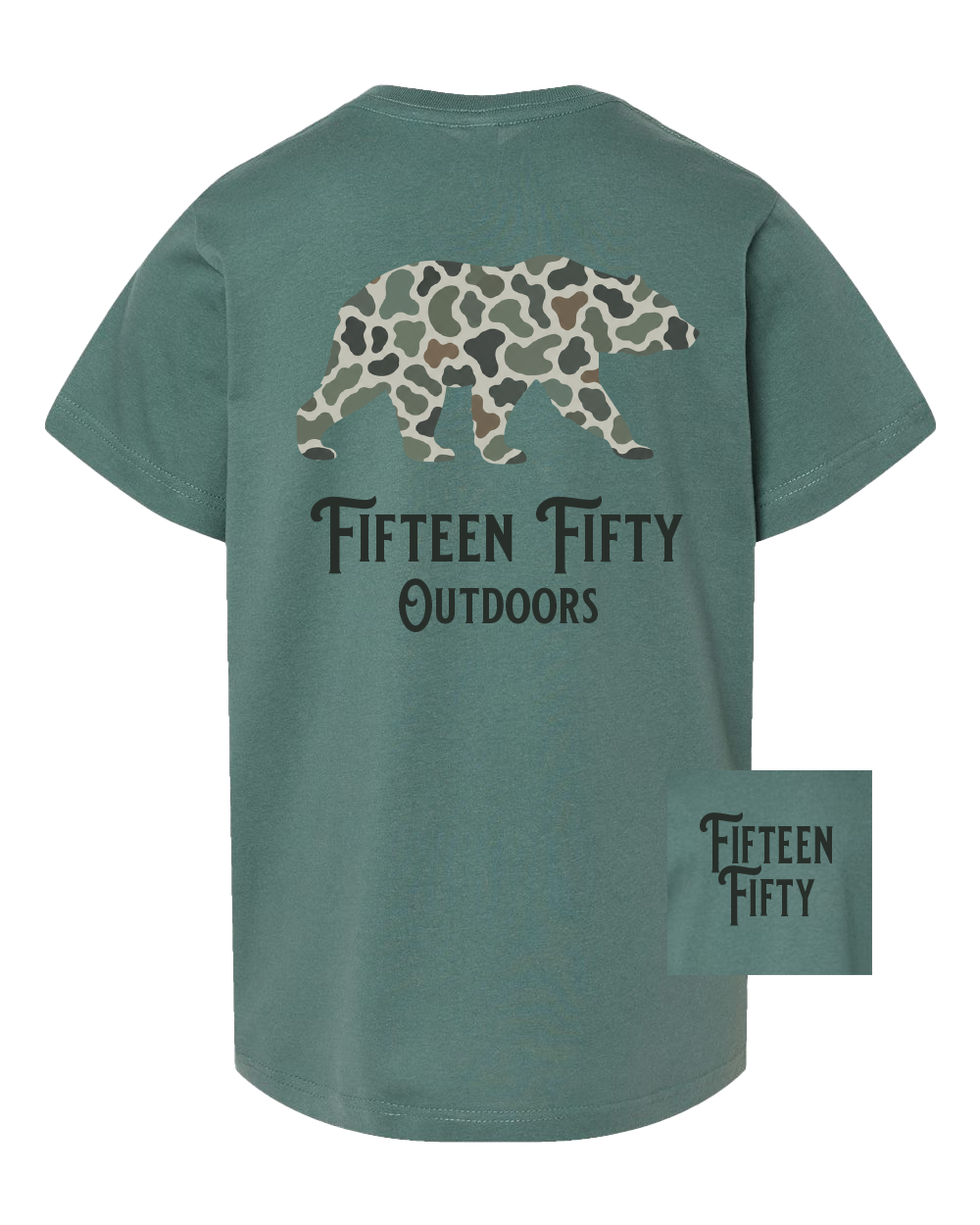 Camo Bear Toddler Tee