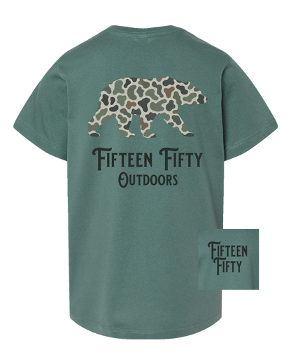 Camo Bear Toddler Tee