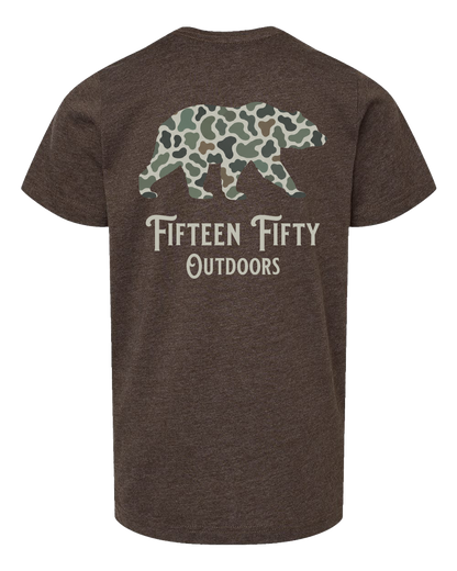 Camo Bear Toddler Tee