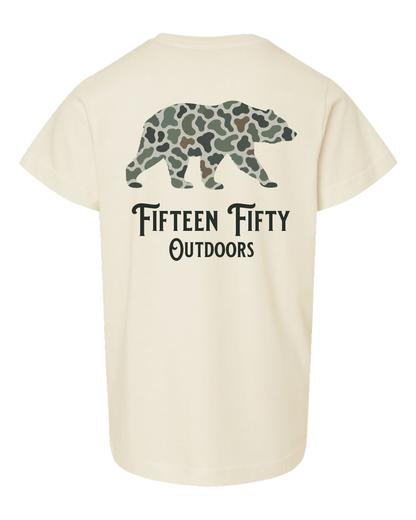 Camo Bear Toddler Tee