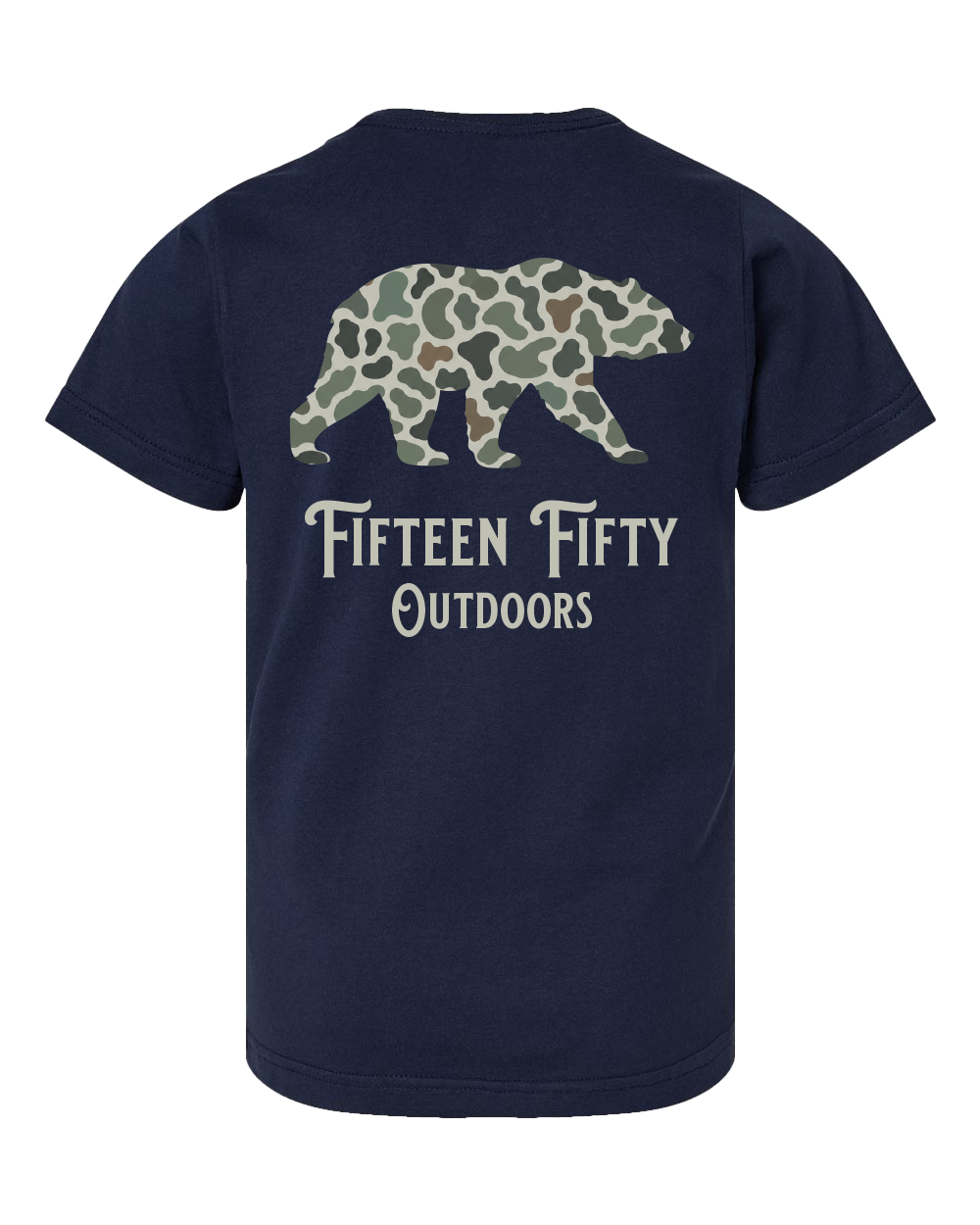 Camo Bear Toddler Tee
