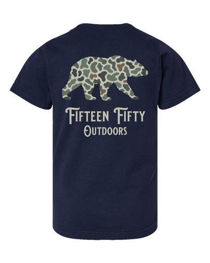 Camo Bear Toddler Tee