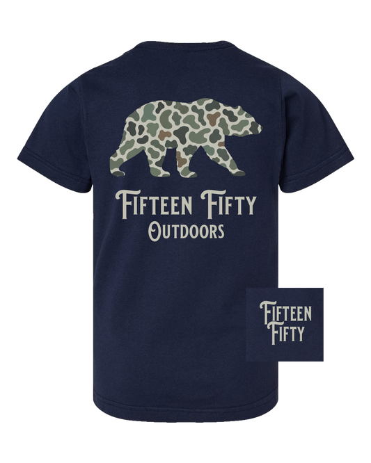 Camo Bear Toddler Tee