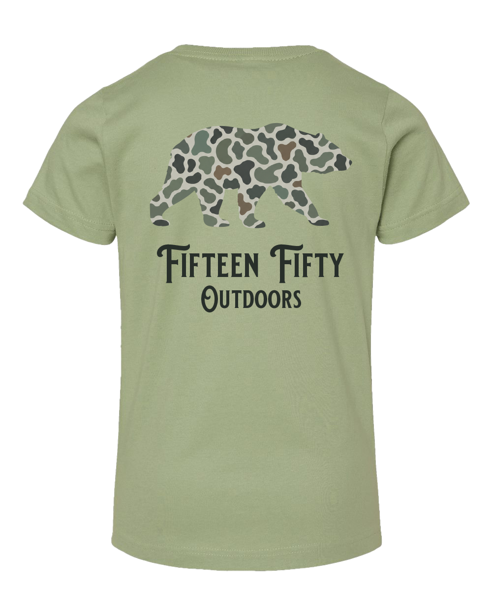 Camo Bear Toddler Tee