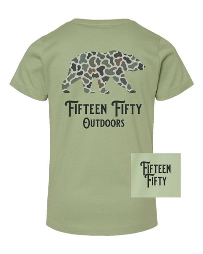 Camo Bear Toddler Tee