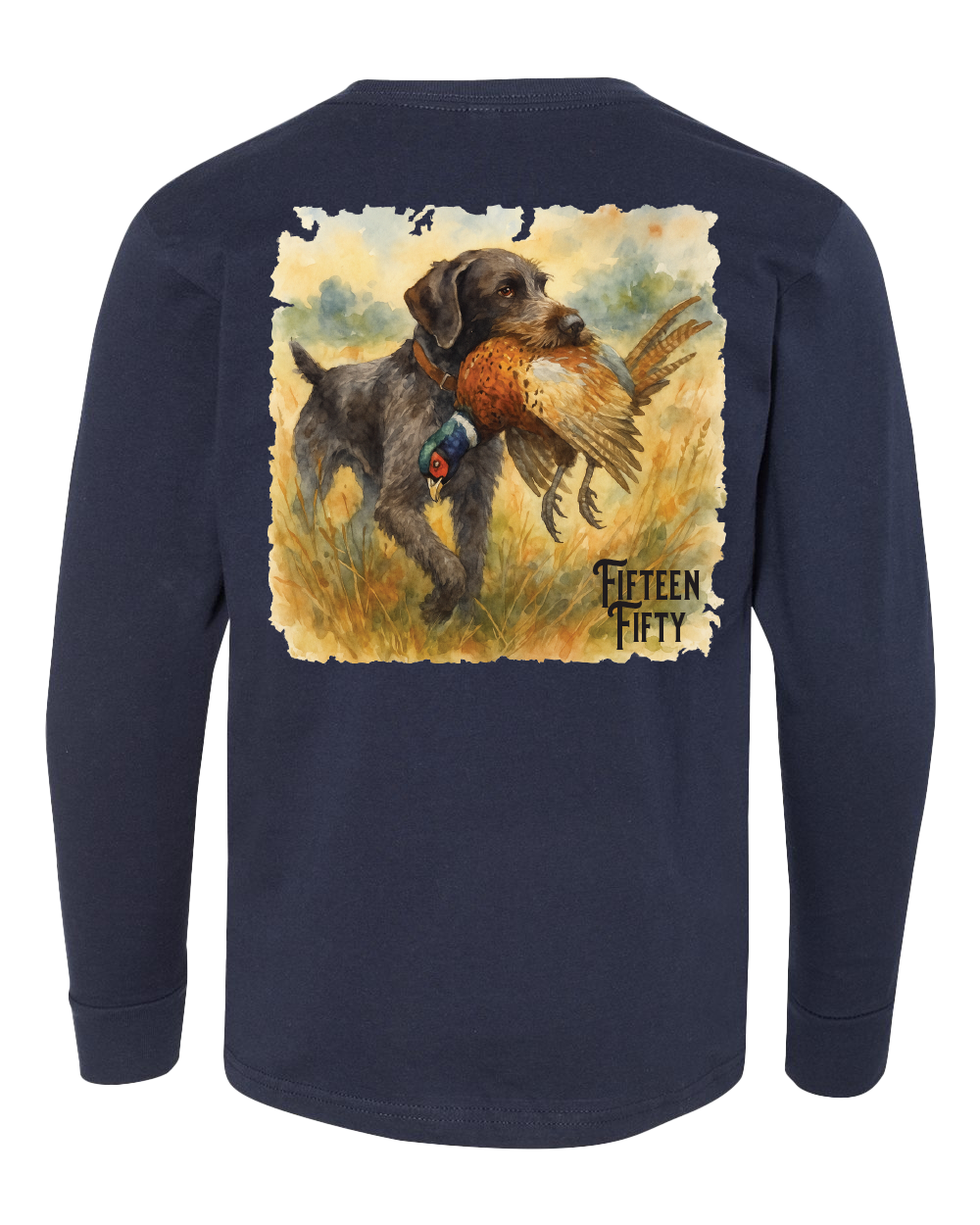 Drahthaar Pheasant LS Youth Tee