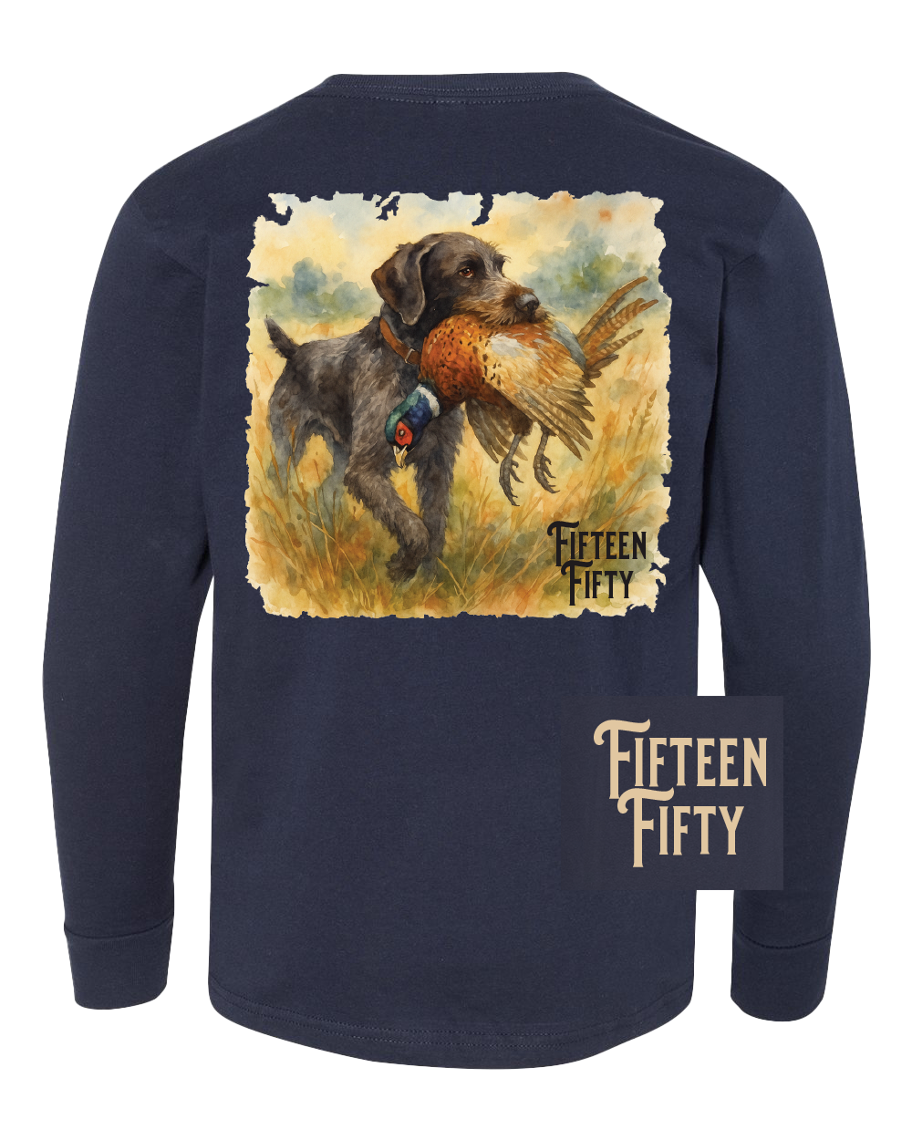 Drahthaar Pheasant LS Youth Tee