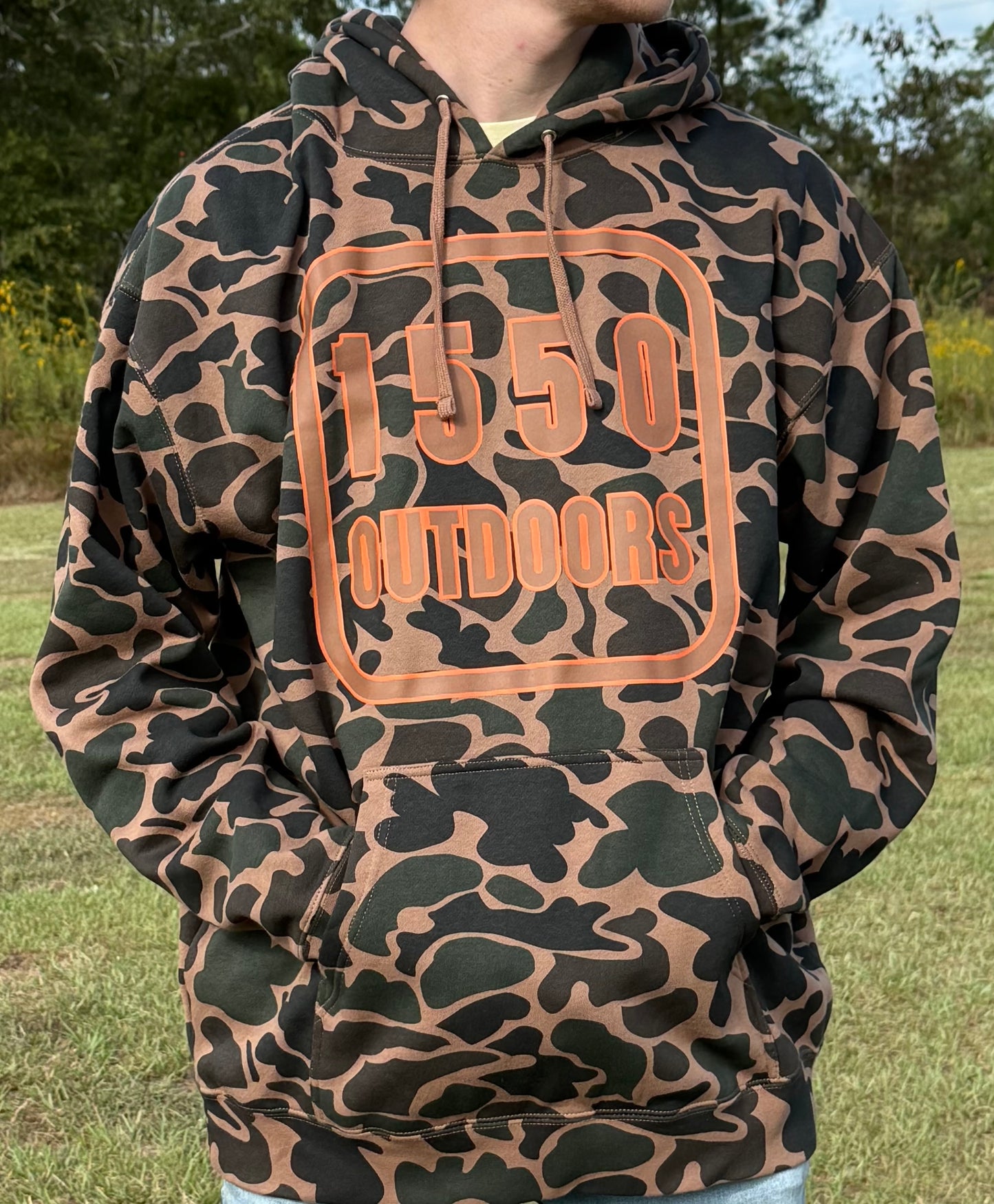 Fifteen Fifty Logo Duck Camo Hoodie